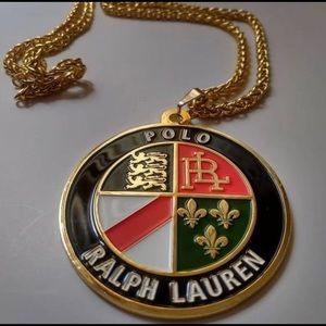 Ralph Lauren Cookie Medallion Chain
